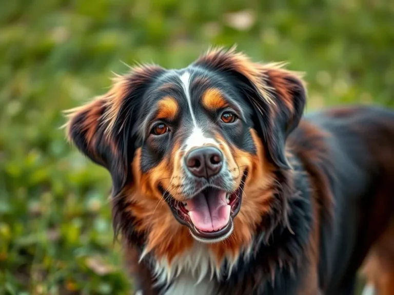 St Bernard Australian Shepherd Mix