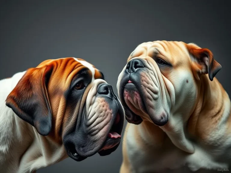 St Bernard Vs Mastiff