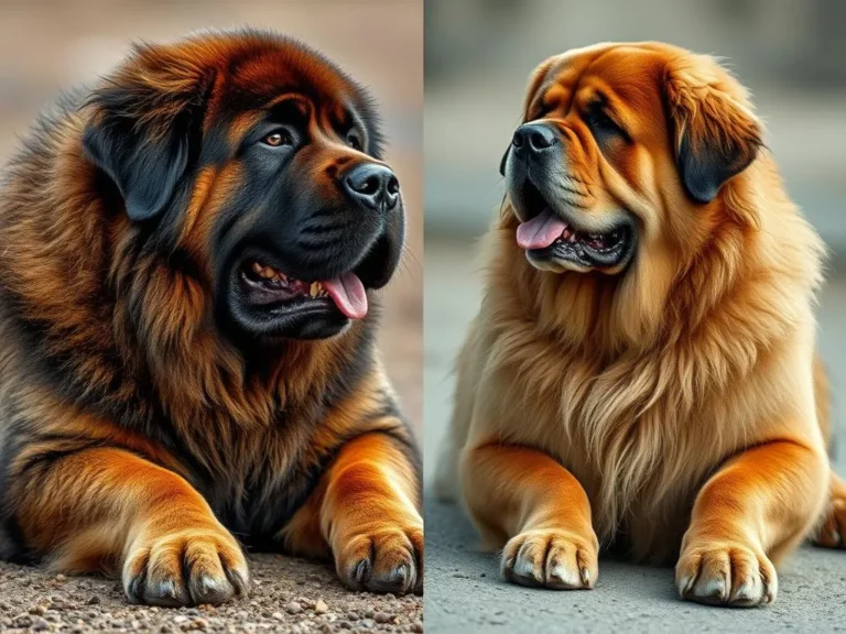 Tibetan Mastiff Vs English Mastiff
