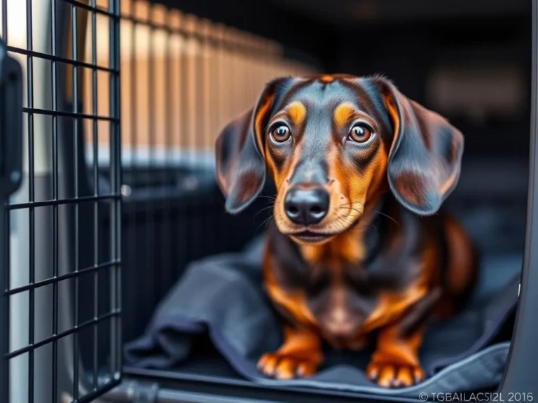 Tips On How To Crate Train A Dachshund