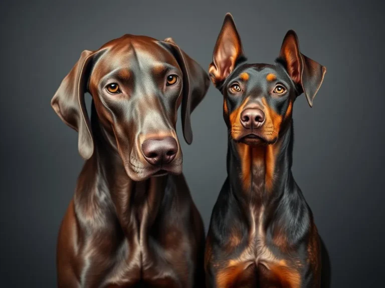 Weimaraner Vs Doberman