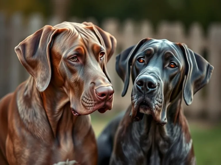 Weimaraner Vs Great Dane