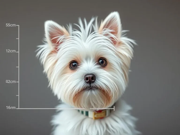 Westie Size Weight Growth Chart