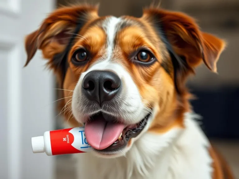 What Do I Do If My Dog Swallowed Toothpaste