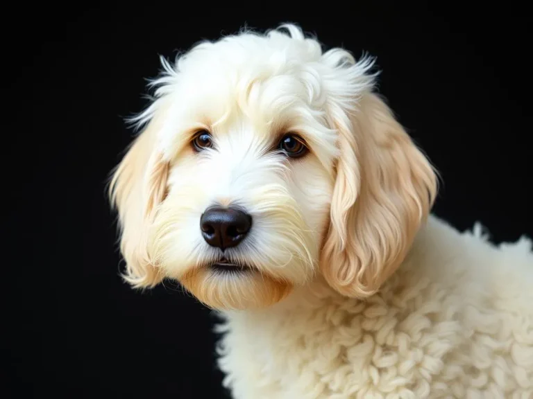 White Goldendoodle