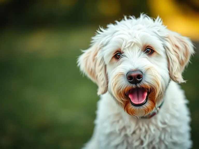 White Labradoodle