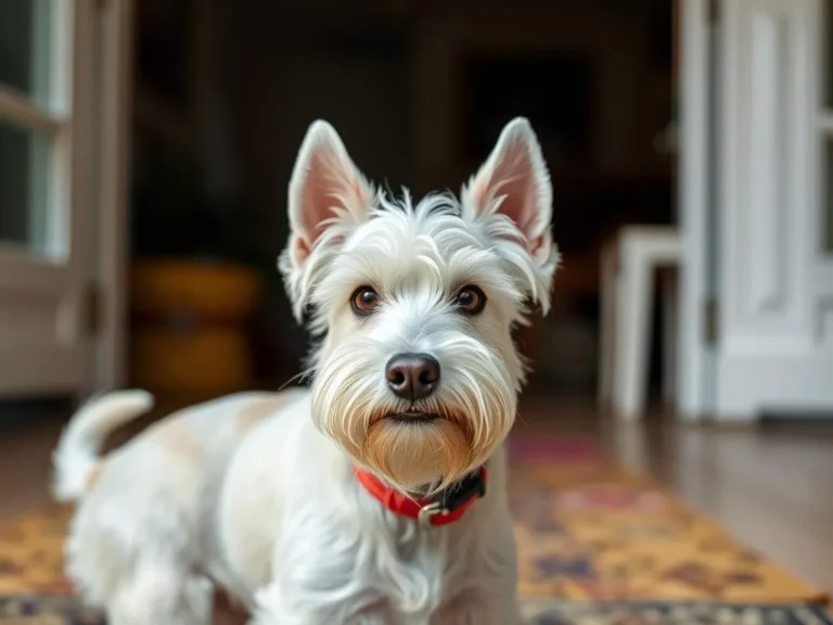White Miniature Schnauzer
