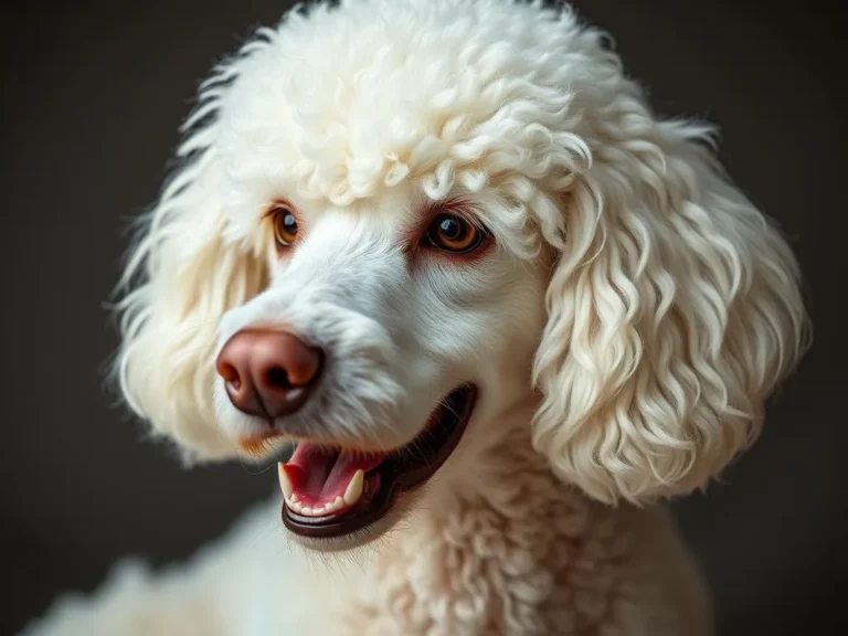White Poodle