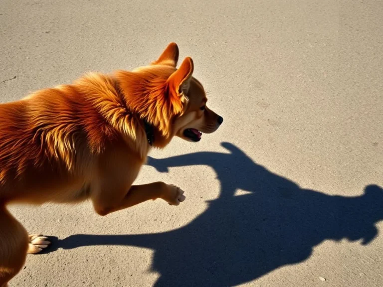 Why Do Dogs Chase Shadows