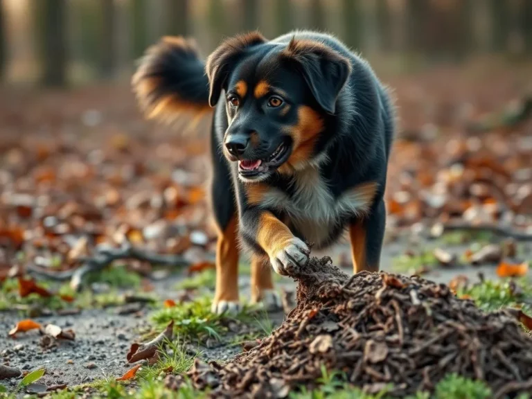 Why Do Dogs Kick After They Poop