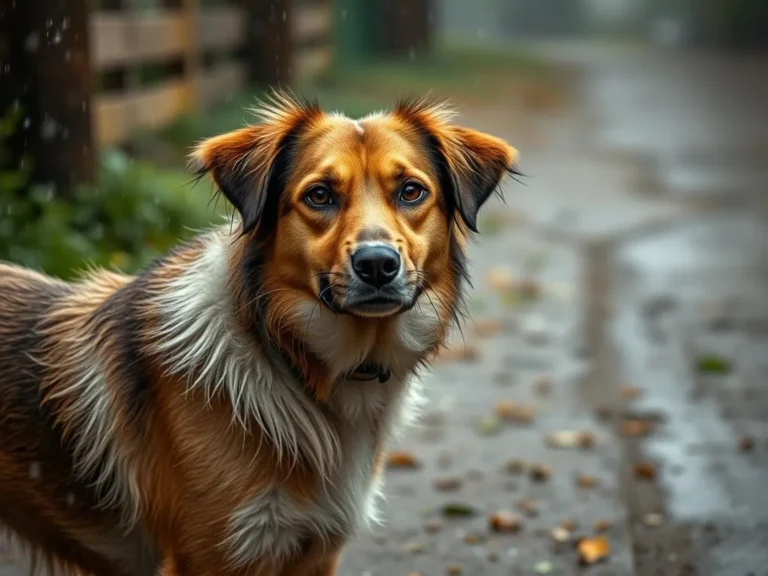 Why Do Dogs Stay Out In The Rain
