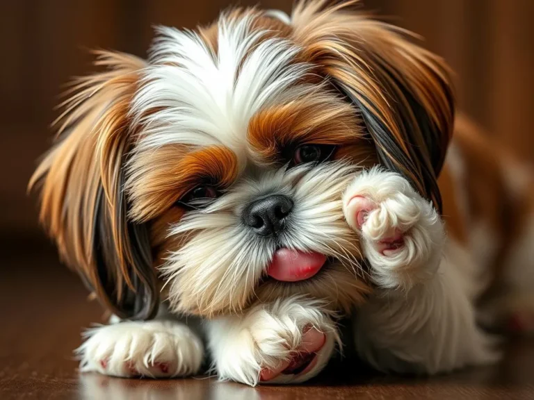 Why Do Shih Tzus Lick Their Paws