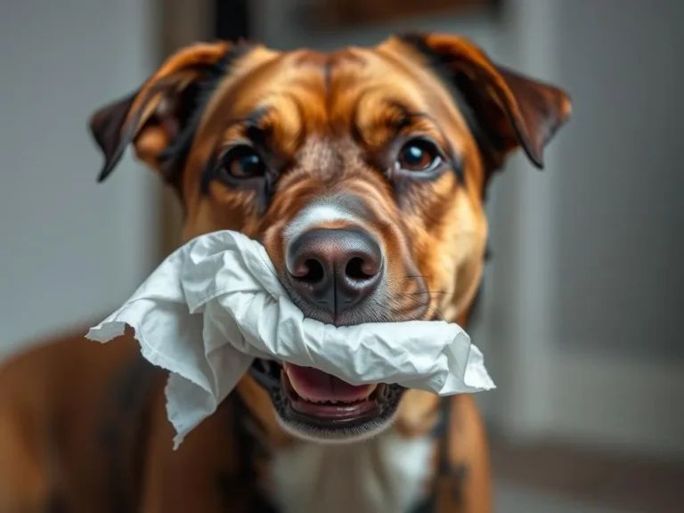 Why Does My Dog Eat Tissues