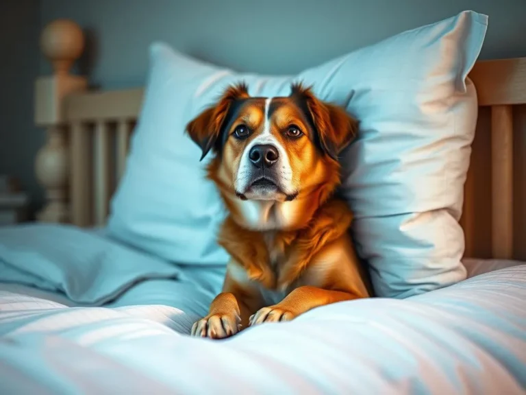 Why Does My Dog Take Up The Whole Bed