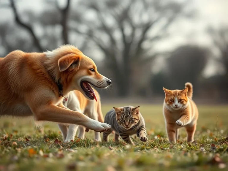 Why Dogs Chase Cats