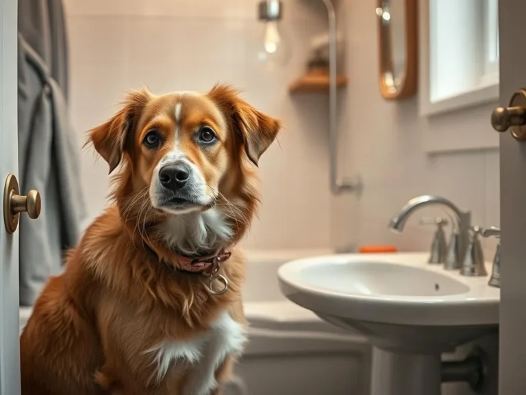 Why Dogs Follow You To Bathroom