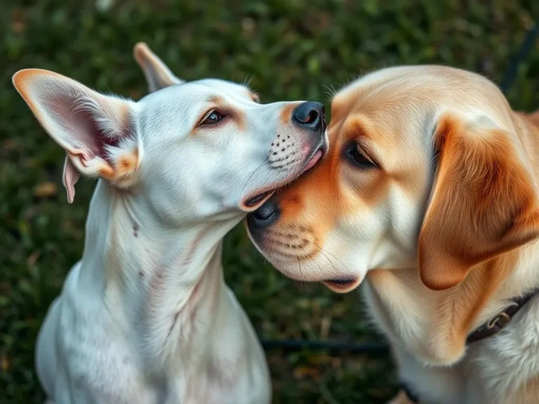 Why Dogs Lick Each Others Ears