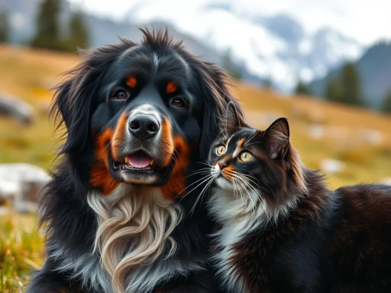 Will Bernese Mountain Dog Get Along With My Cat